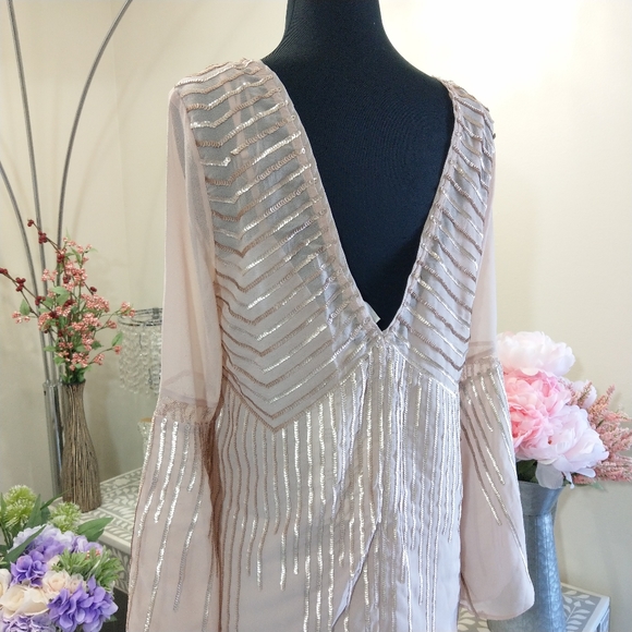 🍒NWT🍒 TJD MINI BLUSH DRESS - Picture 10 of 13